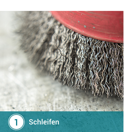 Schritt 1 Schleifen