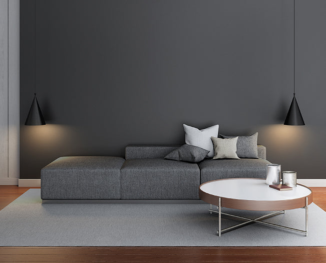 Wandfarbe grau Wohnzimmer