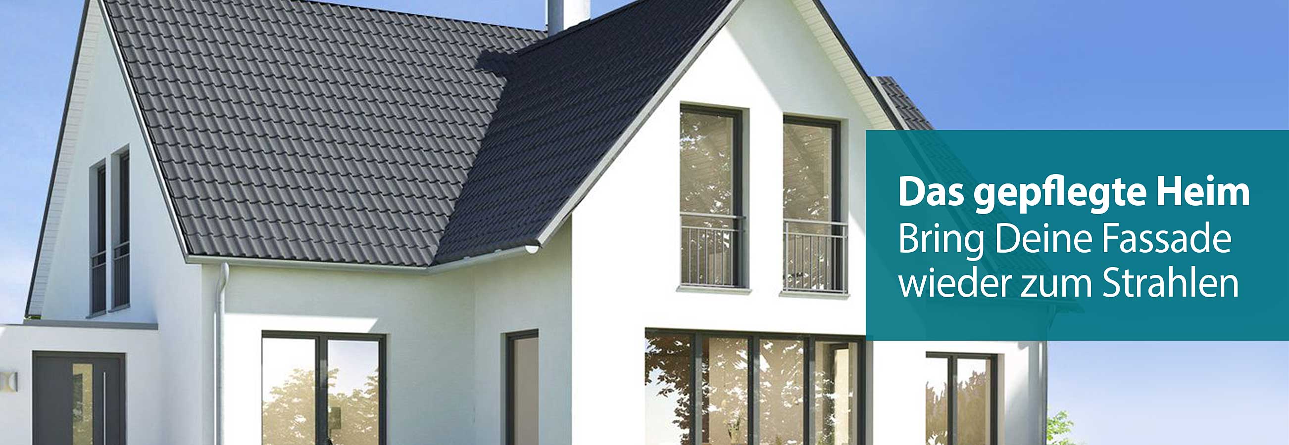 Header Fassade richtig pflegen