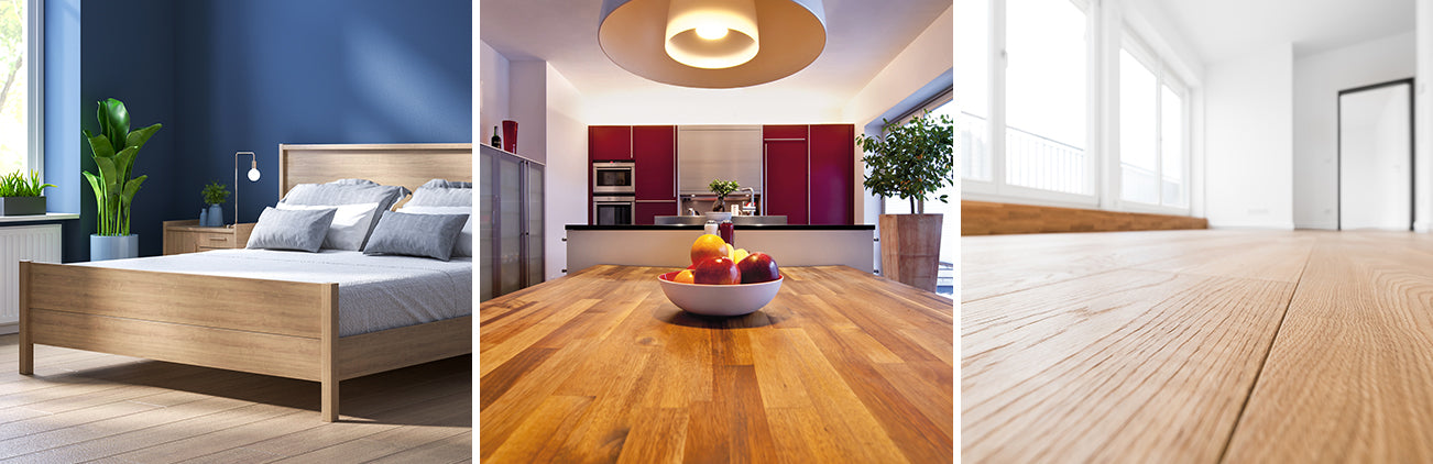 Anwendungsbeispiele Holz Öle