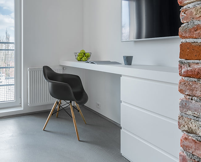 Fußbodenfarbe im Büro