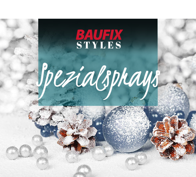 Etikett BAUFIX Styles Spezialsprays