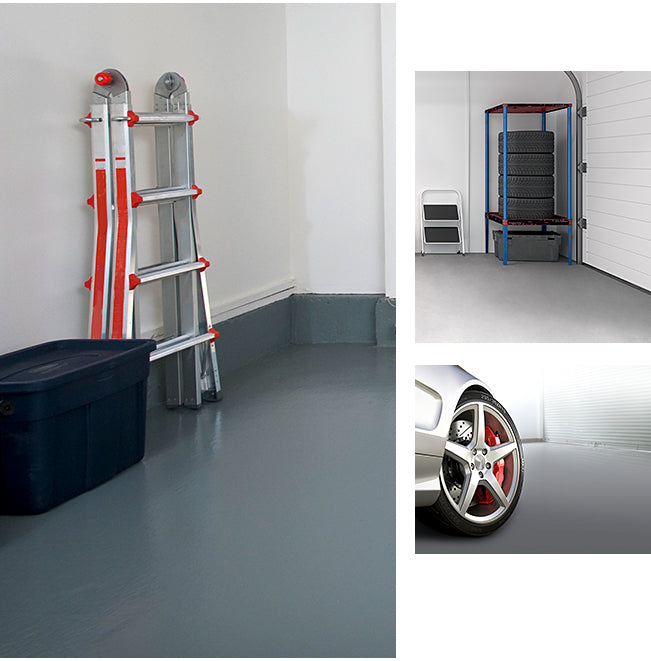Garagenbodenfarbe Anwendungsbereiche