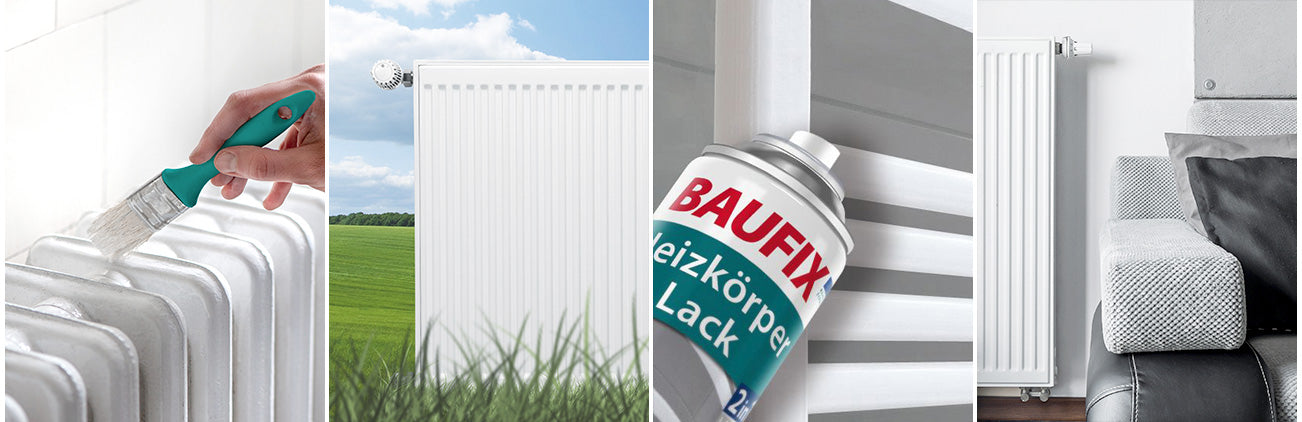 Anwendungsbeispiele Heizkörperlack