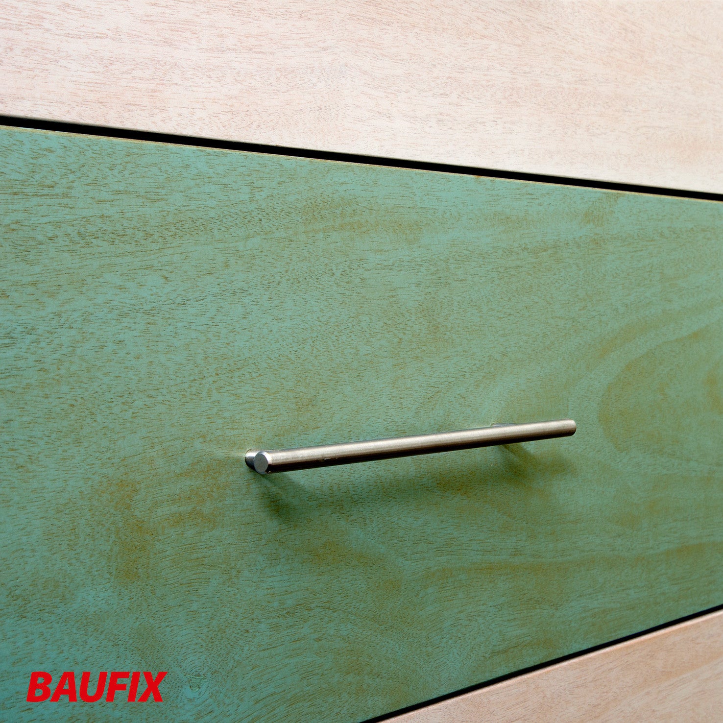 Anwendung BAUFIX Shabby Chic Vintage Lack grn