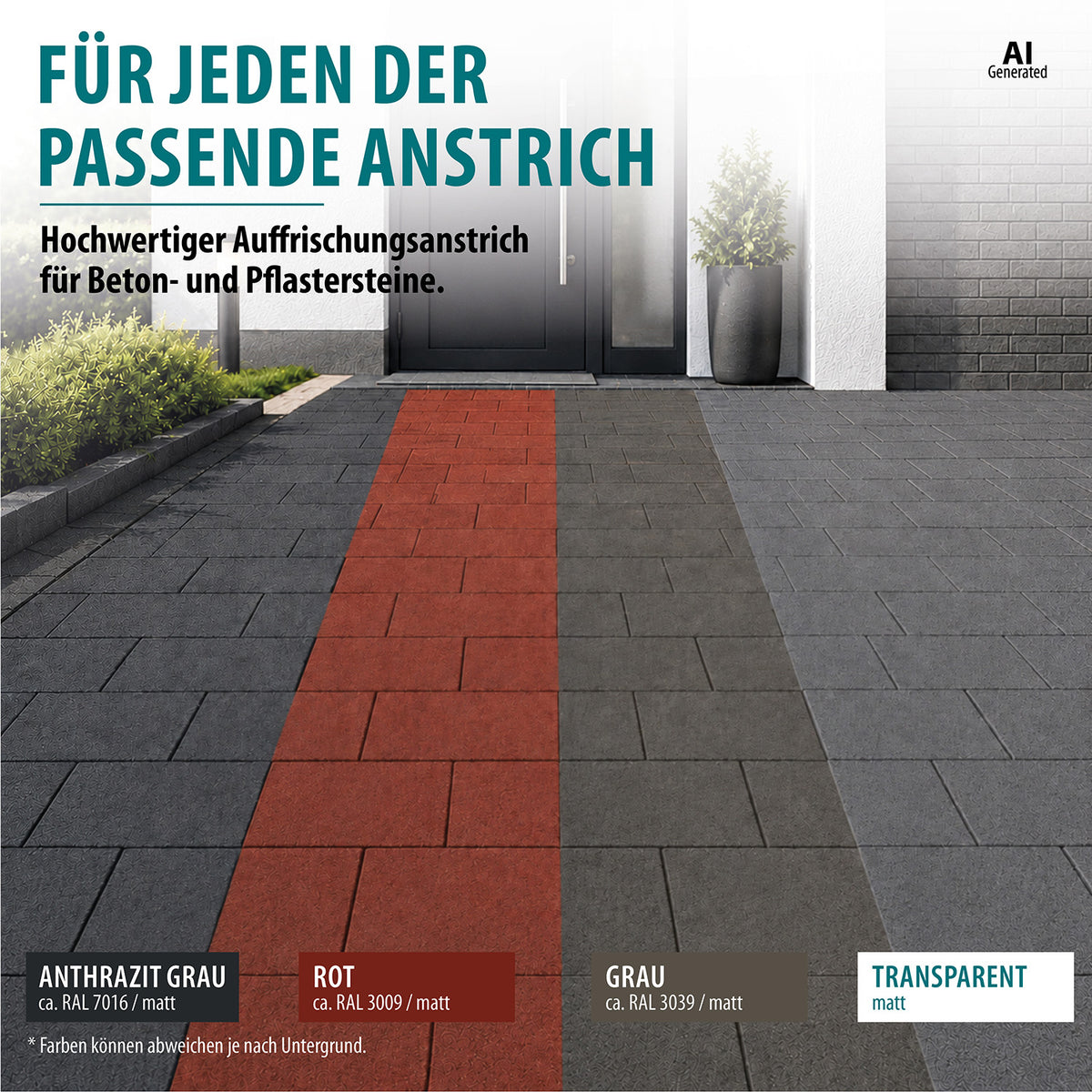 BAUFIX Pflasterstein Farbe