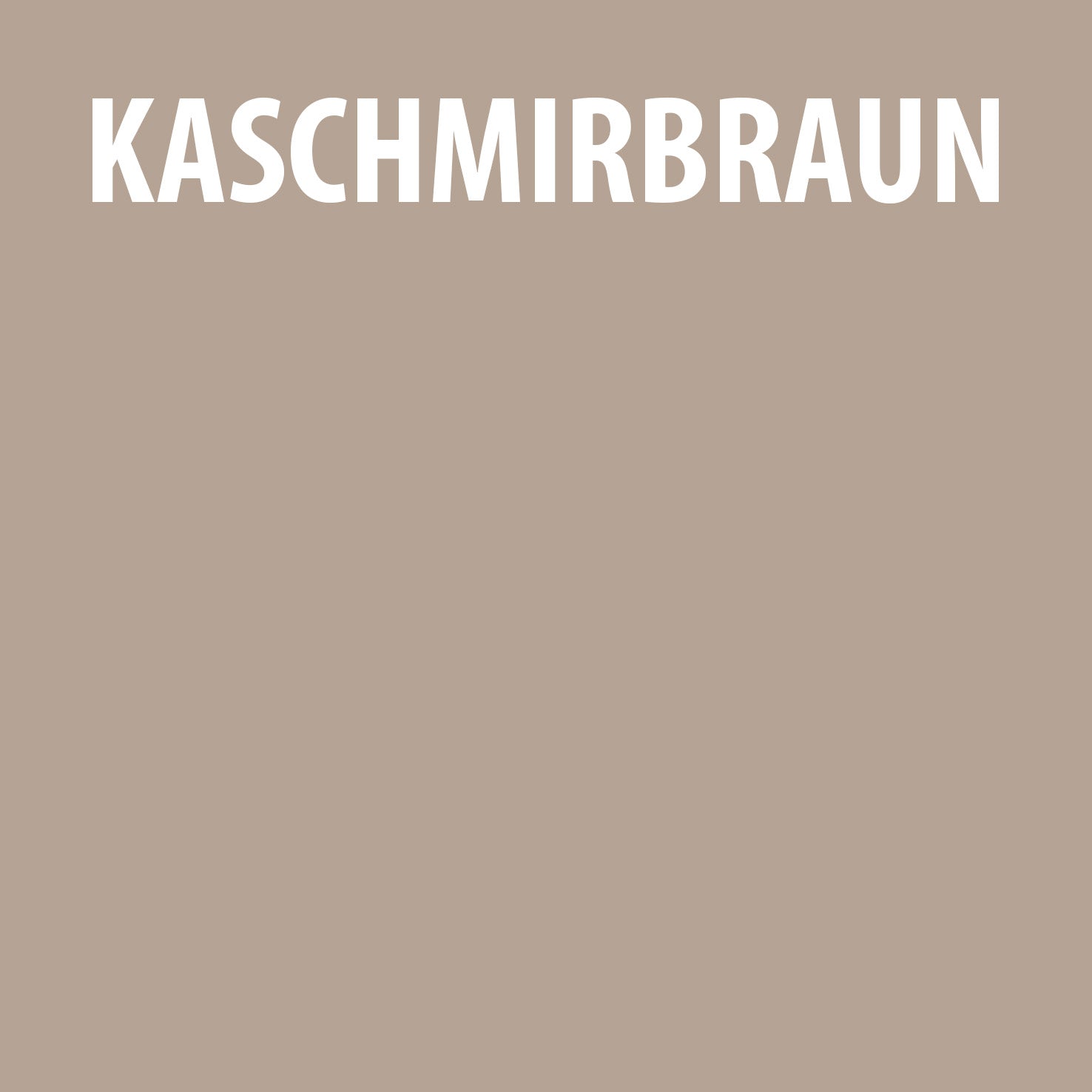 Farbton kaschmirbraun