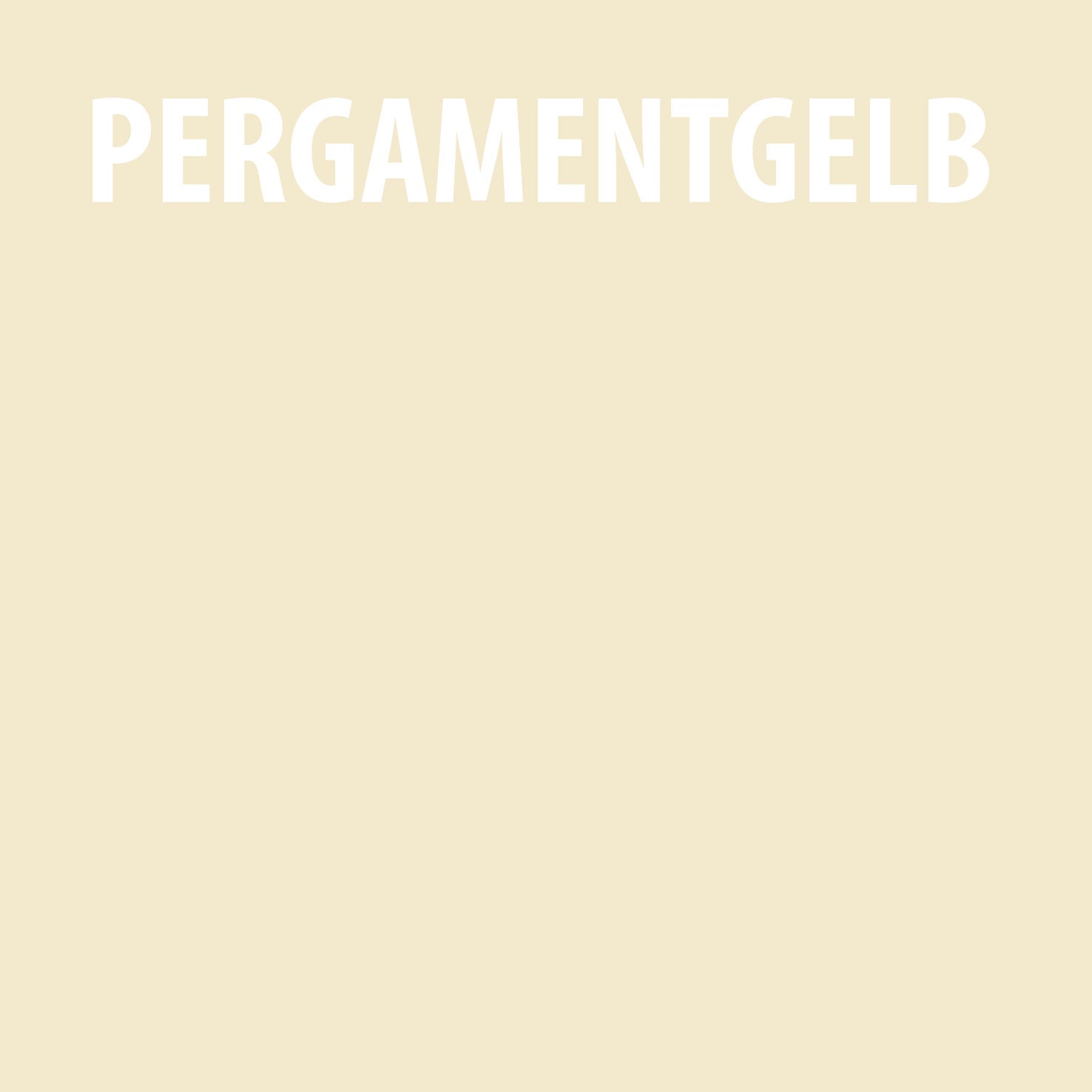 Farbton pergamentgelb