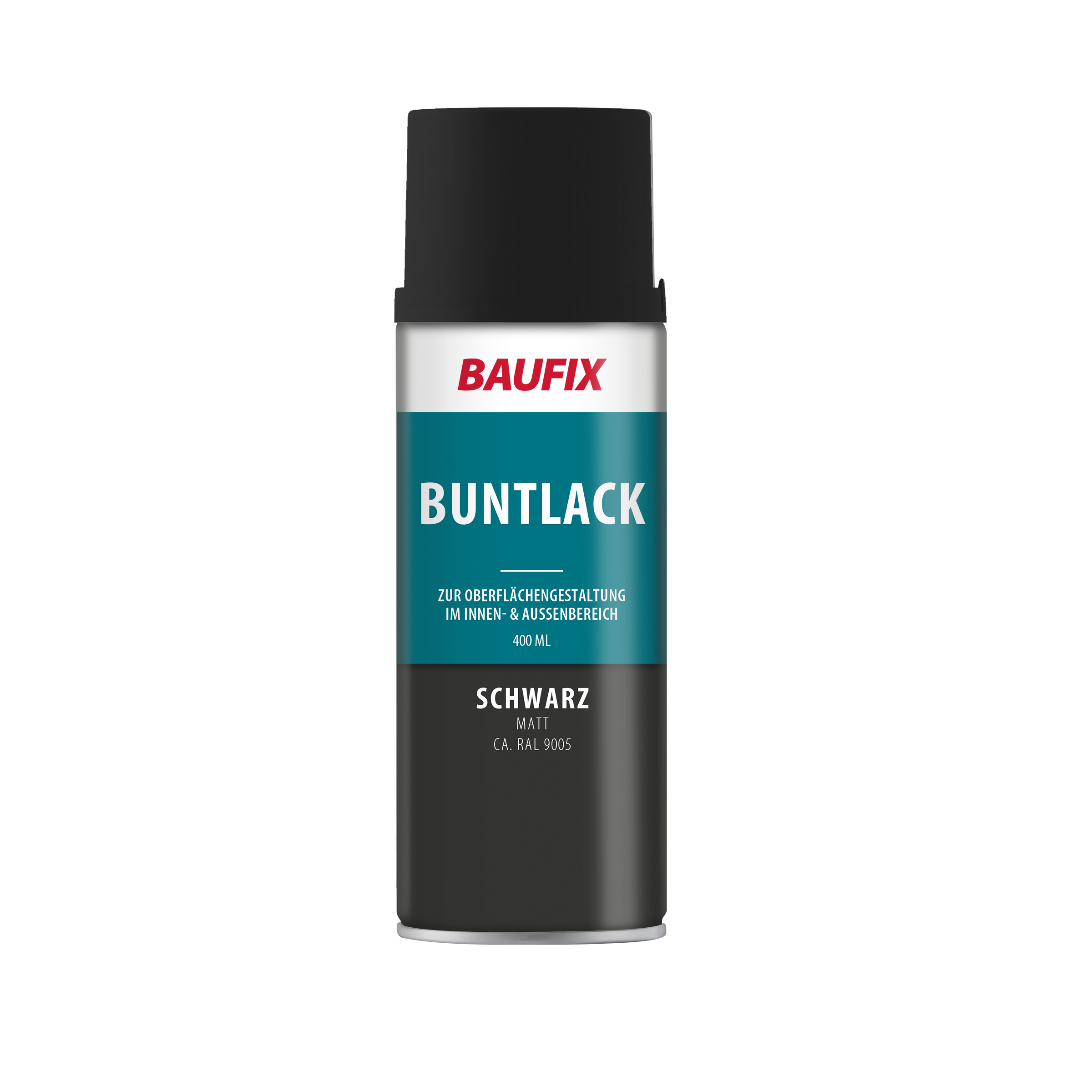 Buntlack Spray schwatz matt