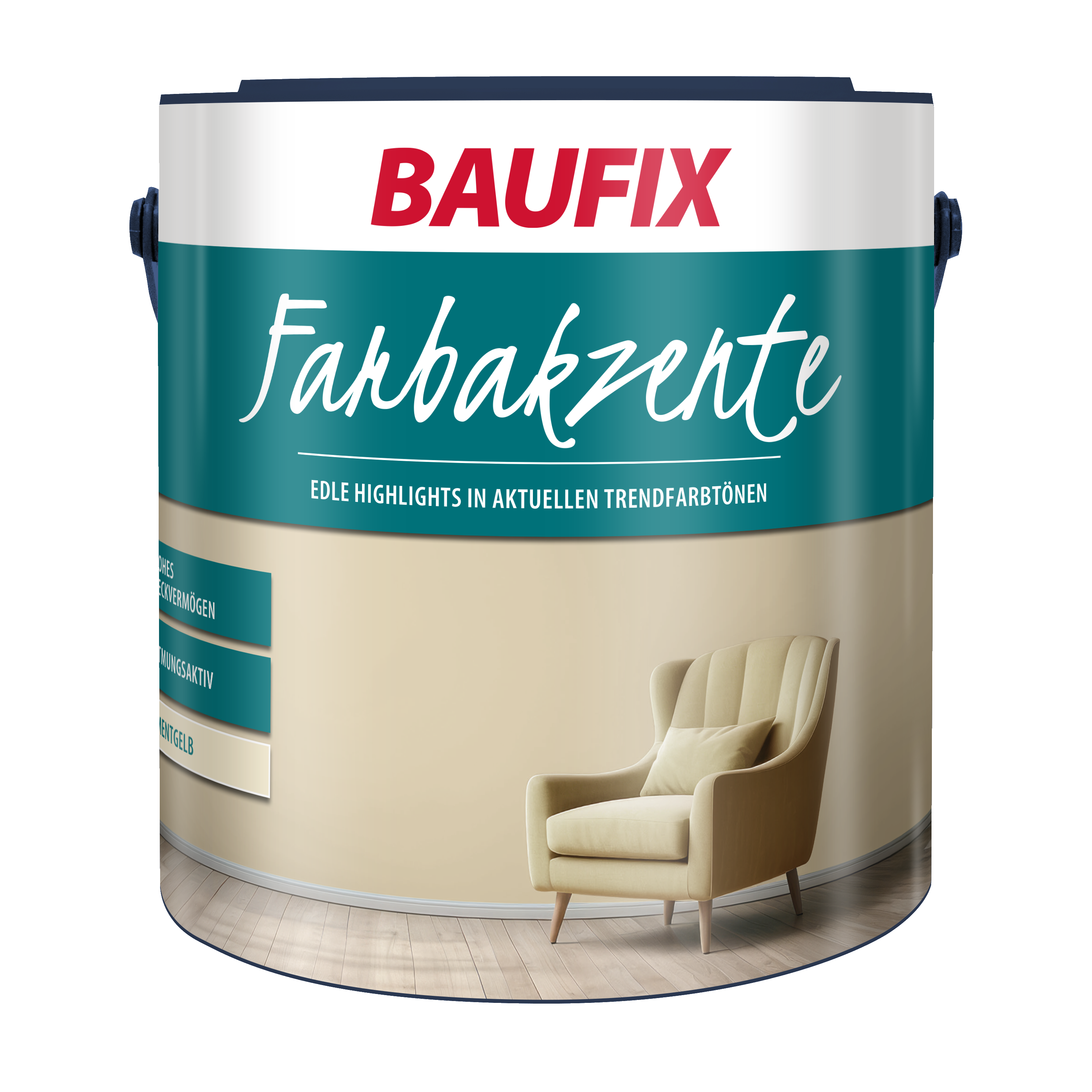 Gebinde Farbakzente pergamentgelb