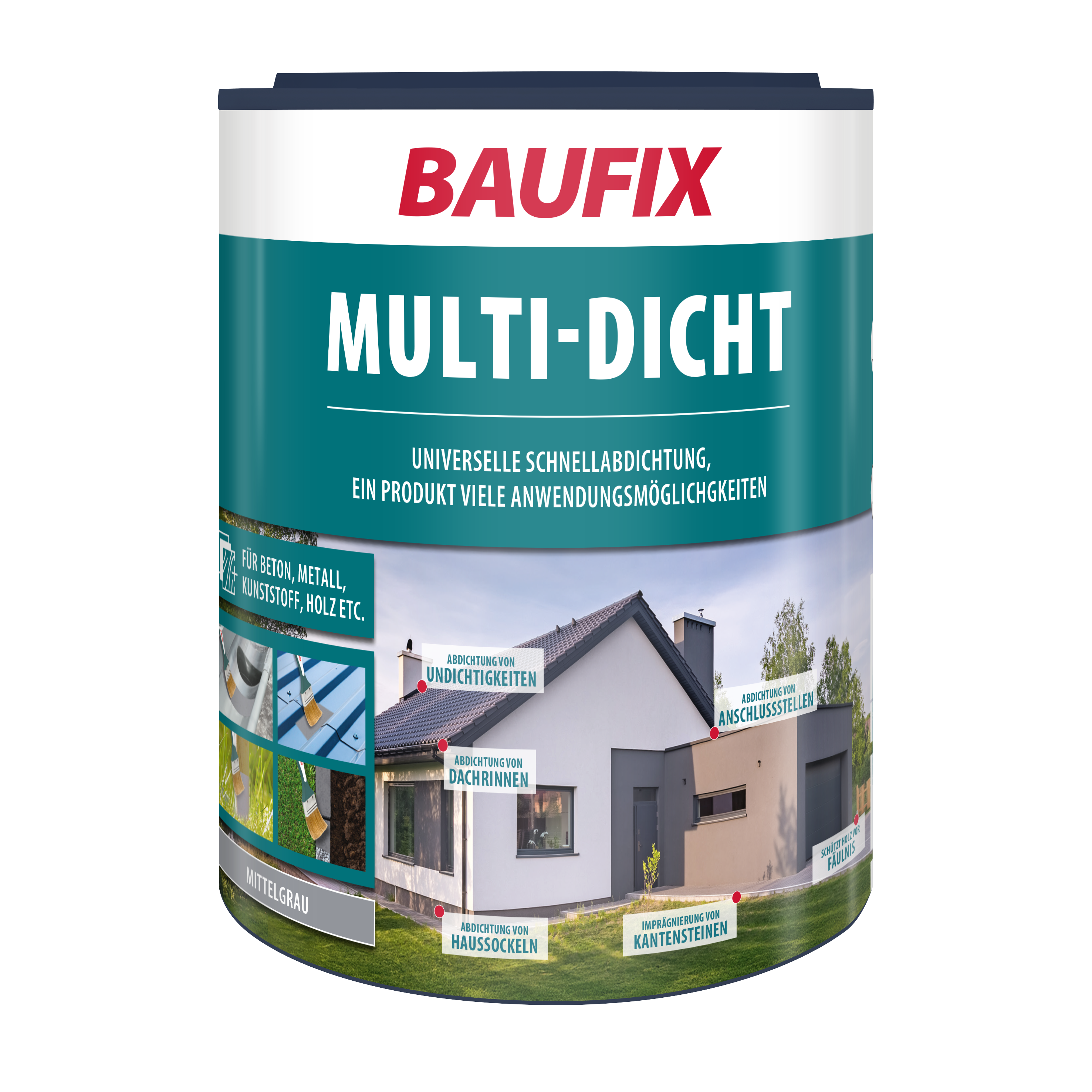 Gebindebild Multi-Dicht mittelgrau 1kg