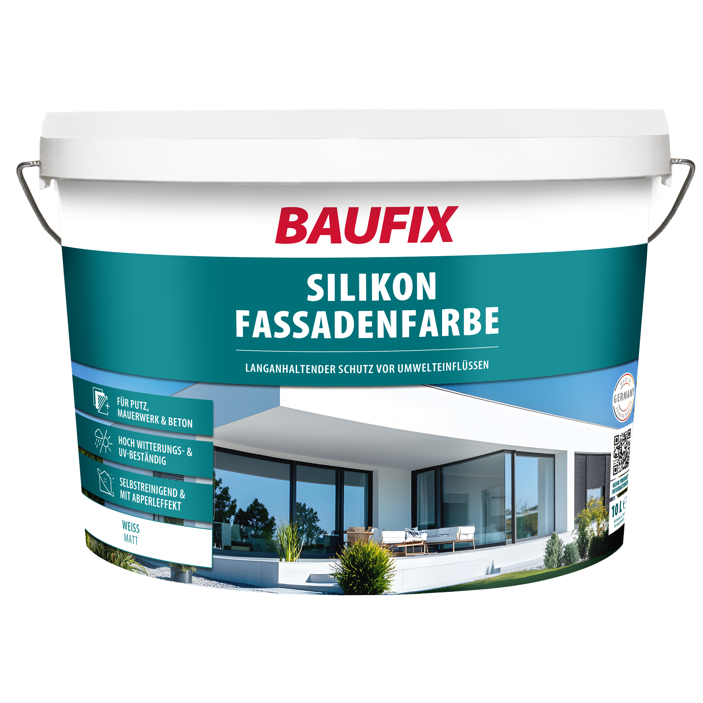Gebindebild Silikon Fassadenfarbe