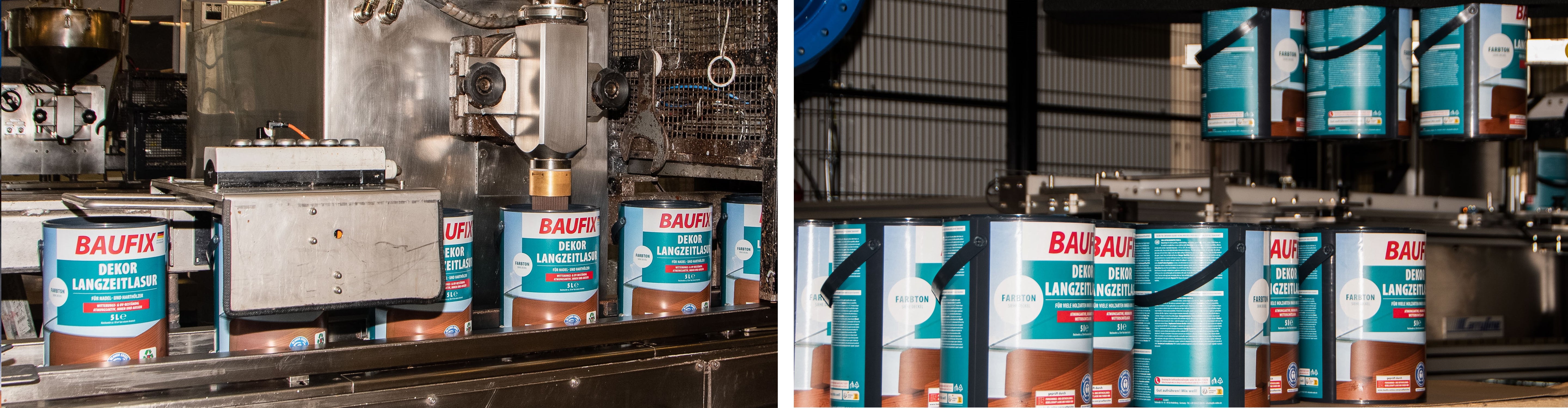 Gebinde in Produktion