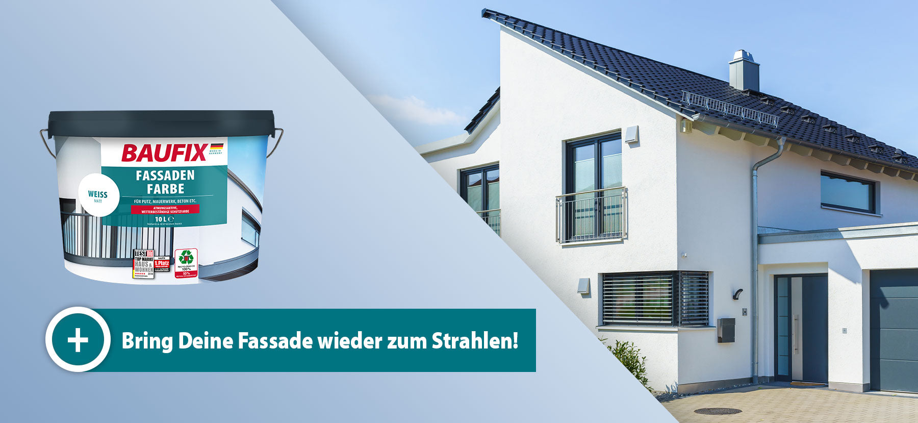 Fassade richtig streichen