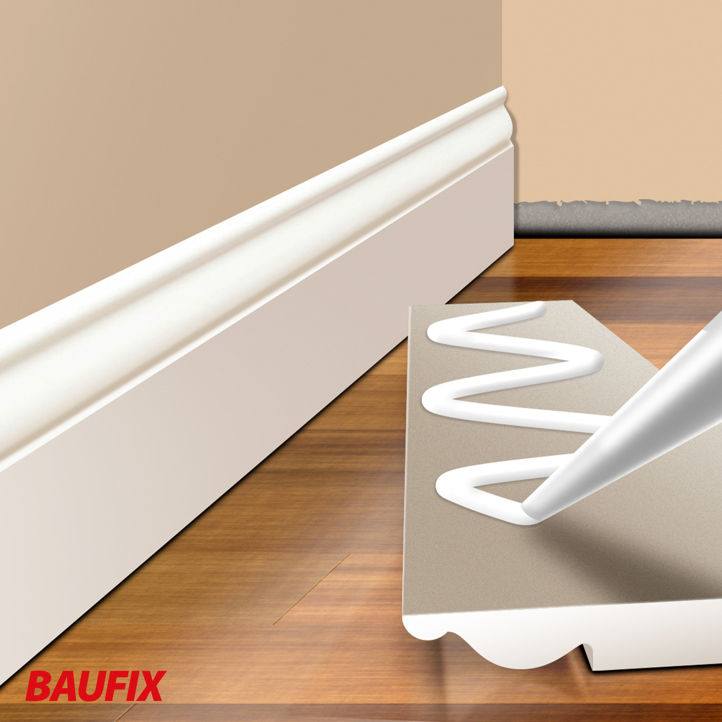 Anwendung Montage Kleber