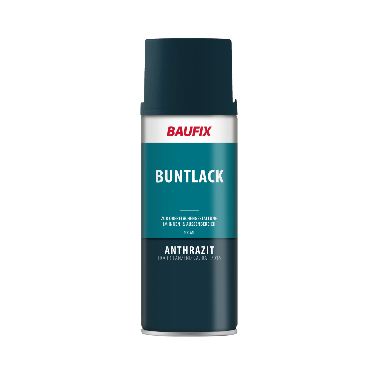 Gebindeabbildung BAUFIX Buntlack Spray anthrazit