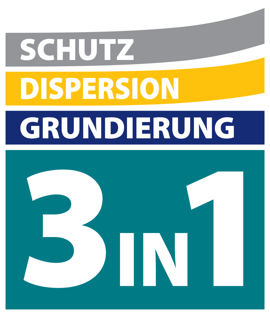 3in1 - Schutz, Dispersion, Grundierung