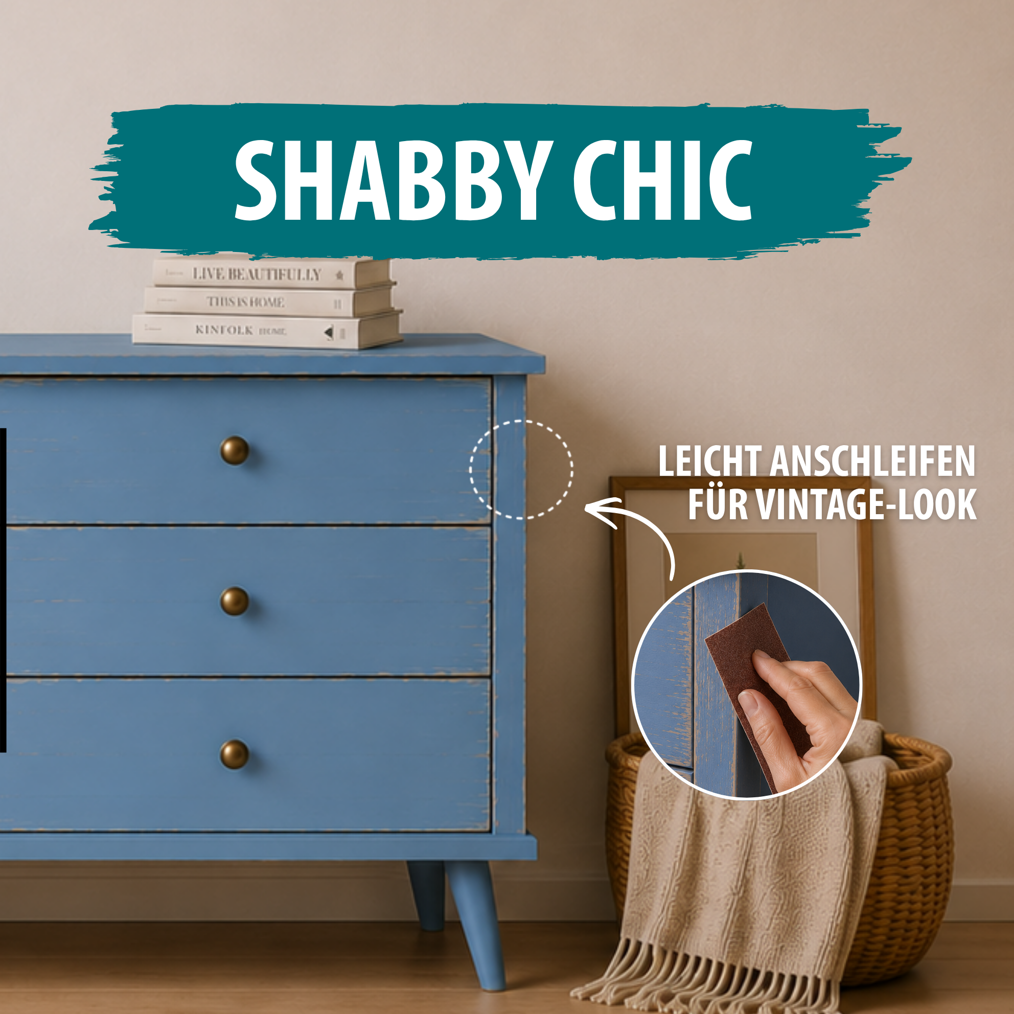 BAUFIX Shabby Chic Vintage Lack