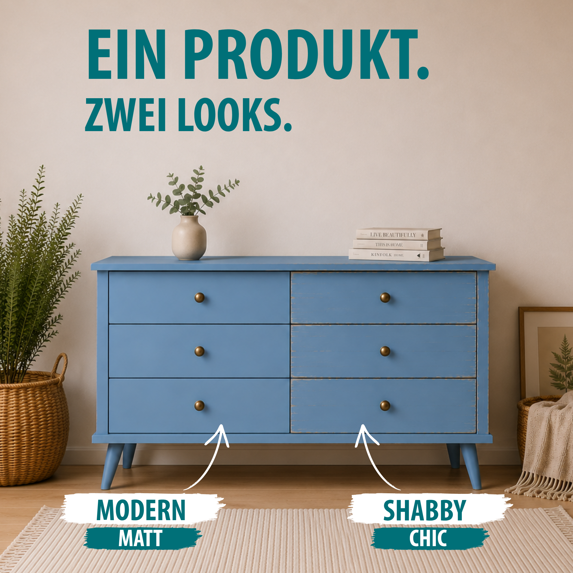 BAUFIX Shabby Chic Vintage Lack