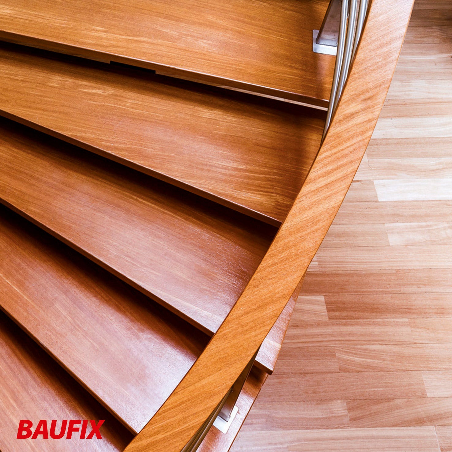 Anwendungsbild Treppen & Parkettpflege