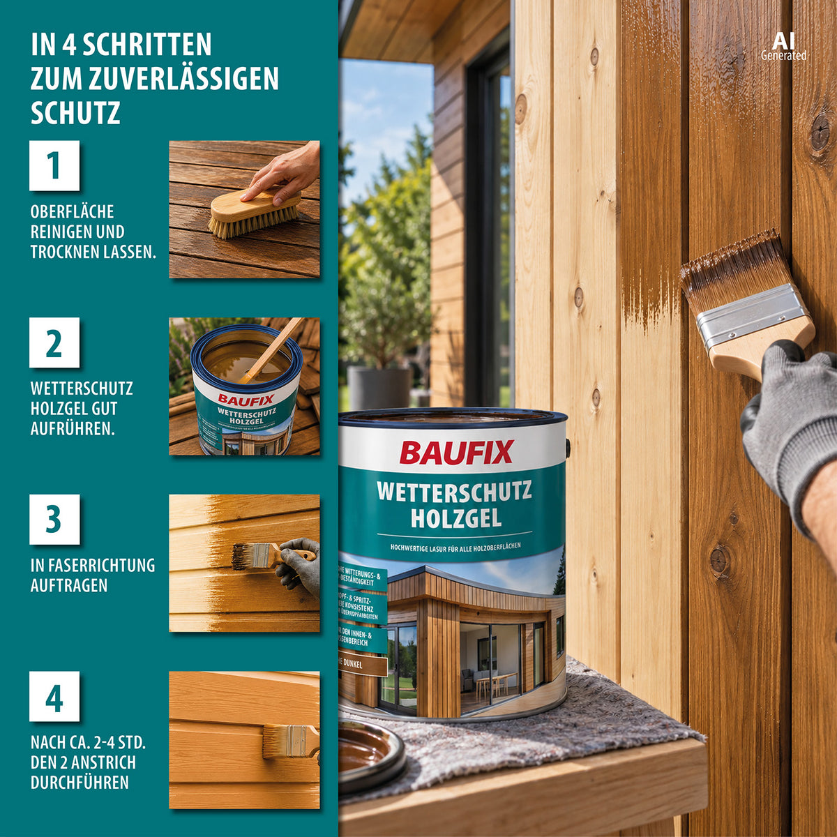 BAUFIX Wetterschutz-Holzgel