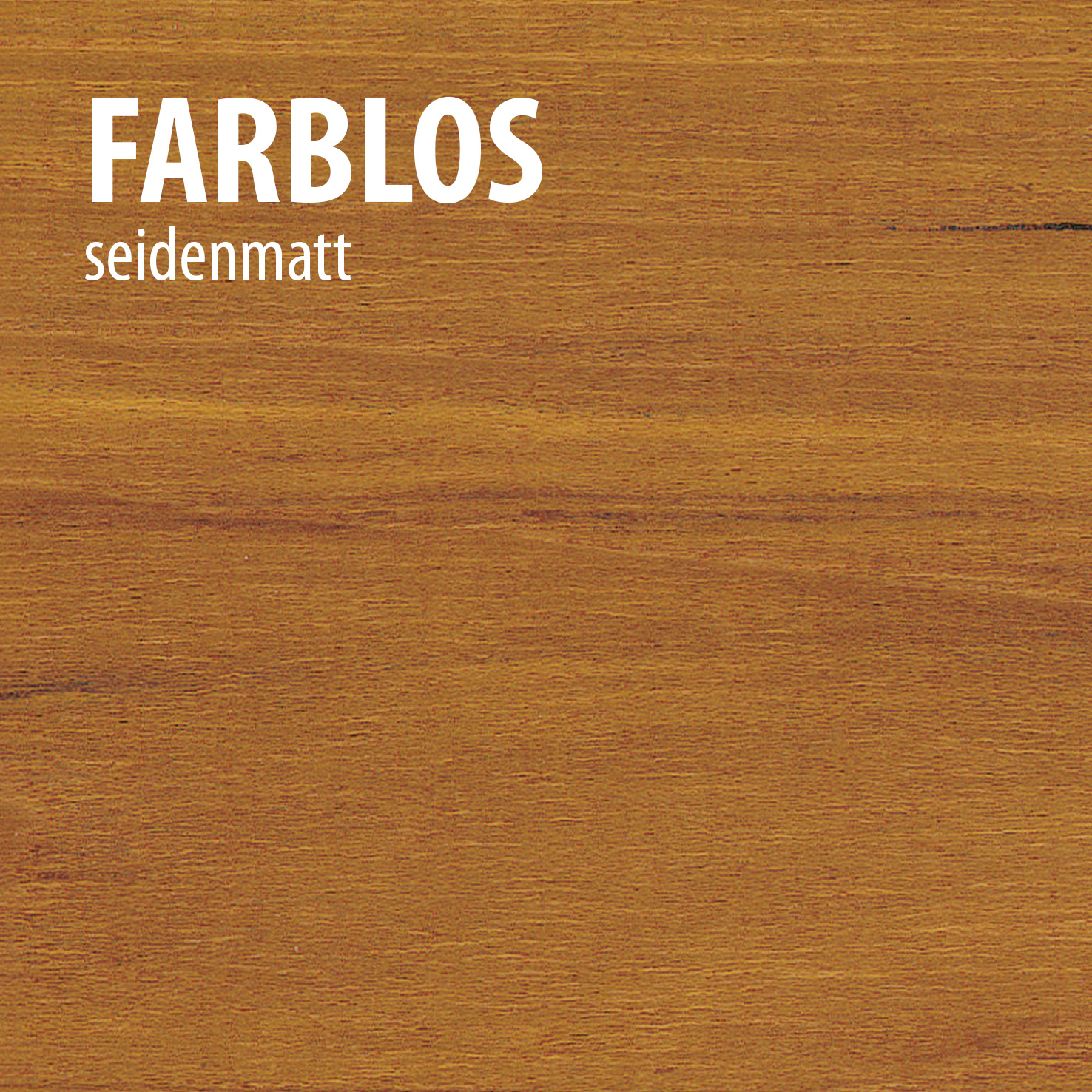 Farbton farblos seidenmatt