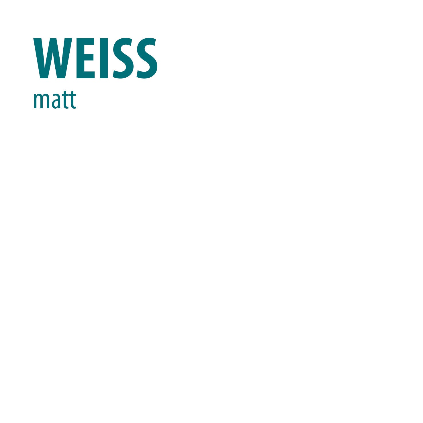 Farbonbild weiß matt