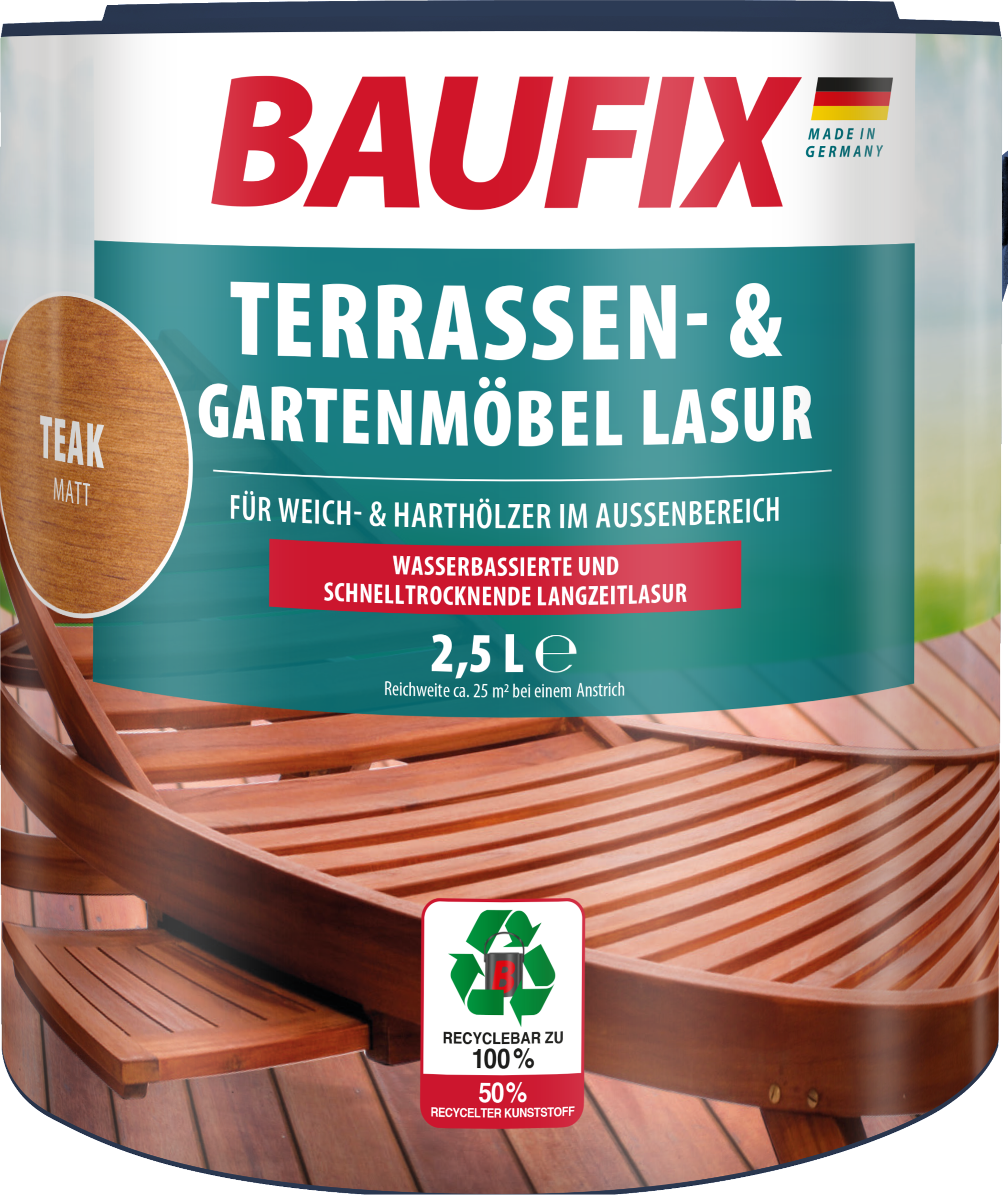 Gebindebild Terrassen- & Gartenmöbel Lasur teak matt