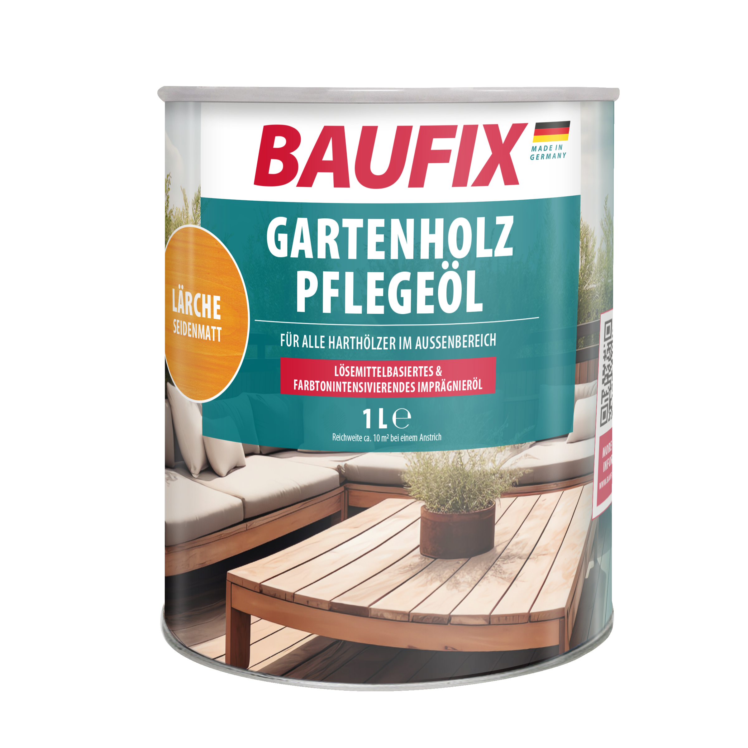 Gebinde Gartenholz Pflegeöl lärche seidenmatt