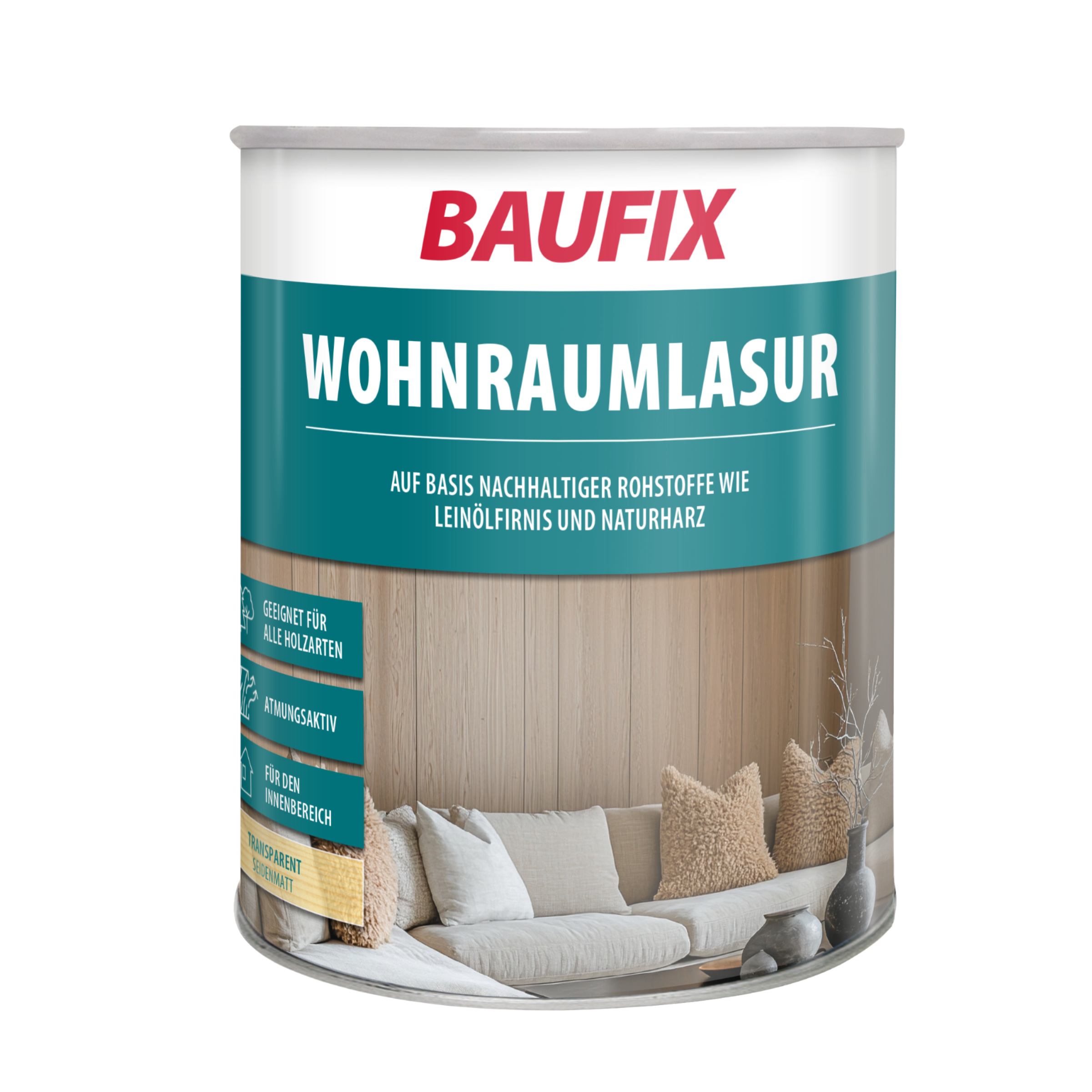 Gebindebild Wohnraumlasur farblos