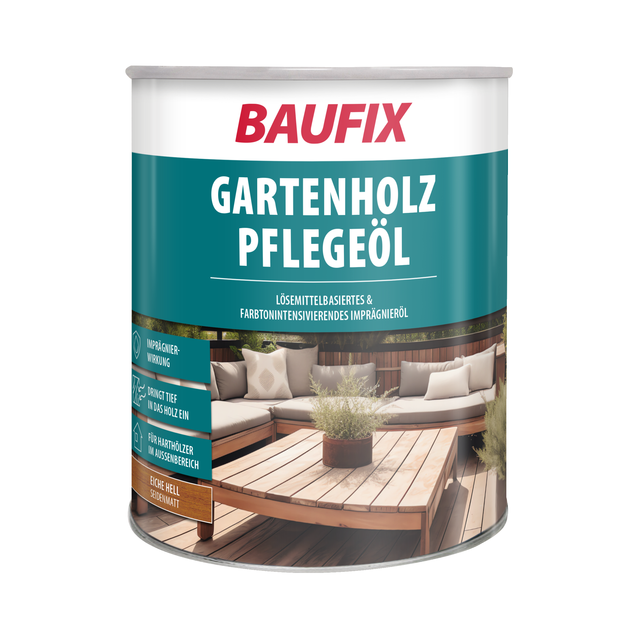 Gebinde Gartenholz Pflegeöl eiche hell