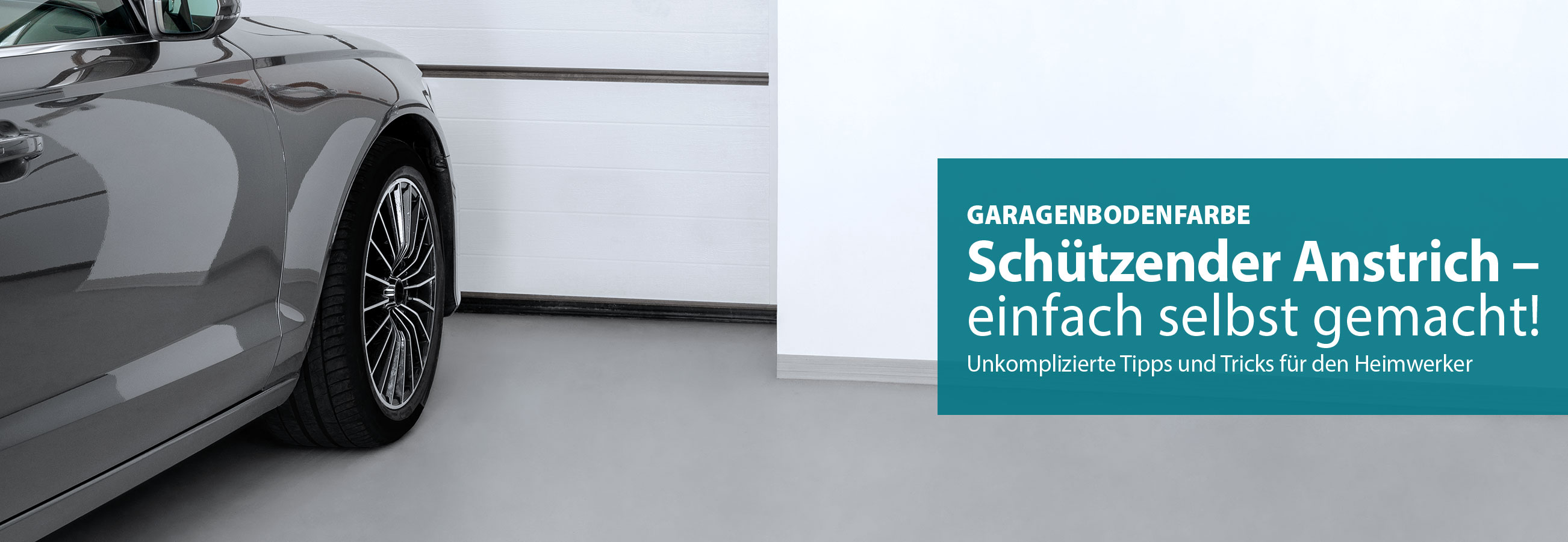 Garagenbodenfarbe | abriebfest & befahrbar | Empfehlung | BAUFIX