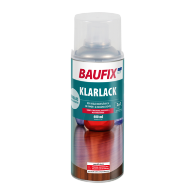 Klarlack Spray hochglänzend ab 8,95 € | Made in Germany | BAUFIX